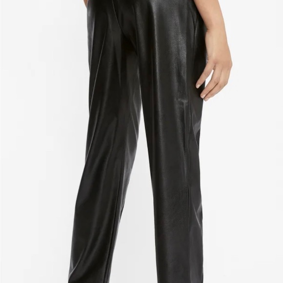 Ted Baker London Faux leather trousers pants Size 5 or US 12 - Picture 2 of 10